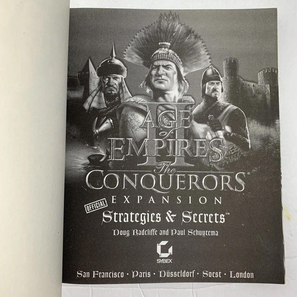 Age of Empires II: The Conquerors Expansion Official Guide Strategies Secrets